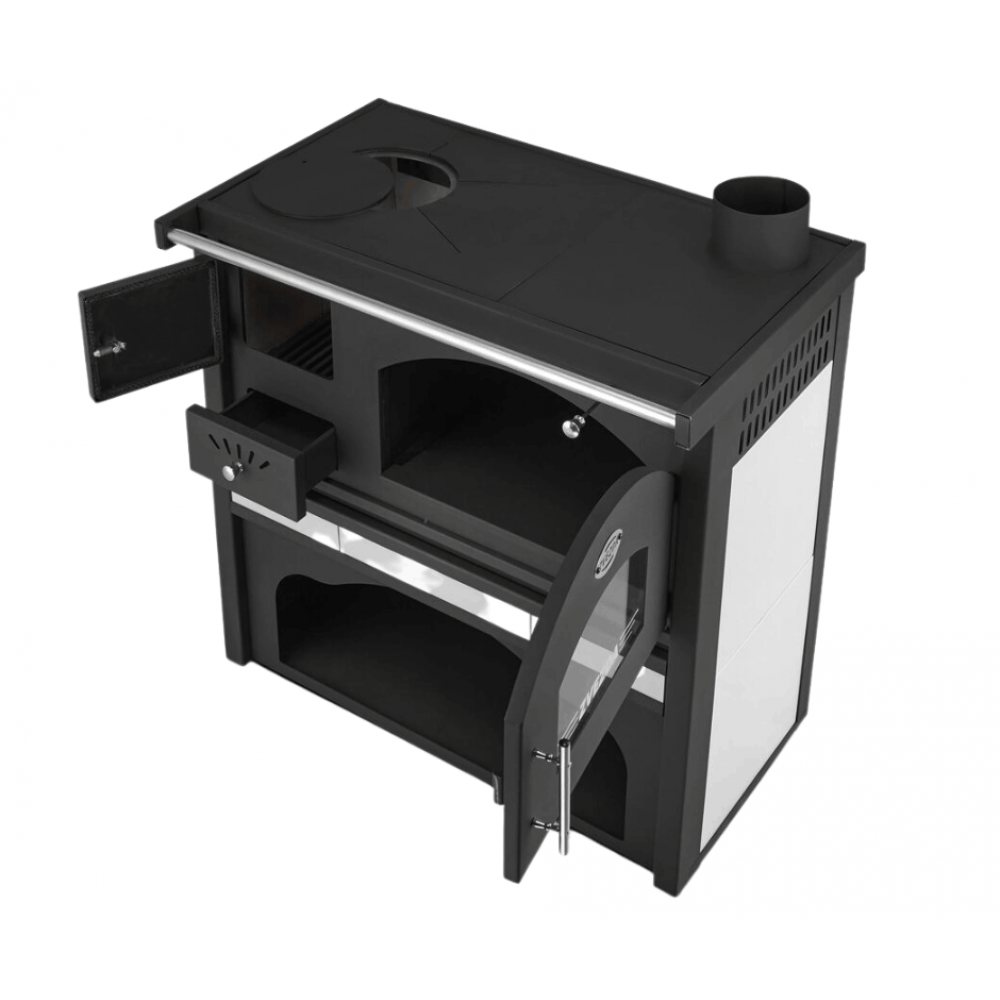 Malkas plīts Zvezda Classic GF Keramika, 5.7kW | Malkas plītis | Malka |