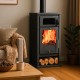 Malkas krāsns ar cepeškrāsni Balkan Energy Troy, 7.8kW | Malkas krāsnis gaiss | Malkas krāsnis |