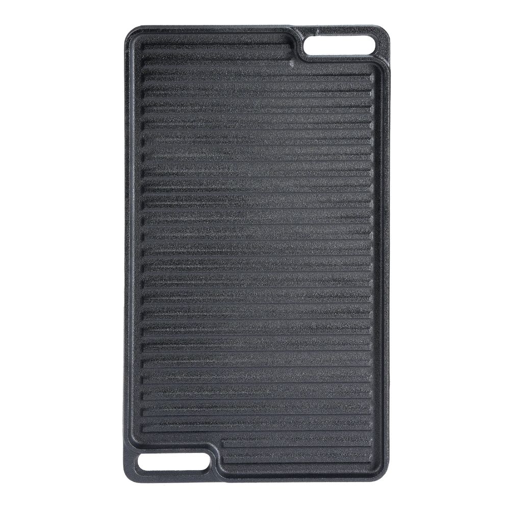 Double-sided cast iron grill plate, 46x26 cm |  |  |