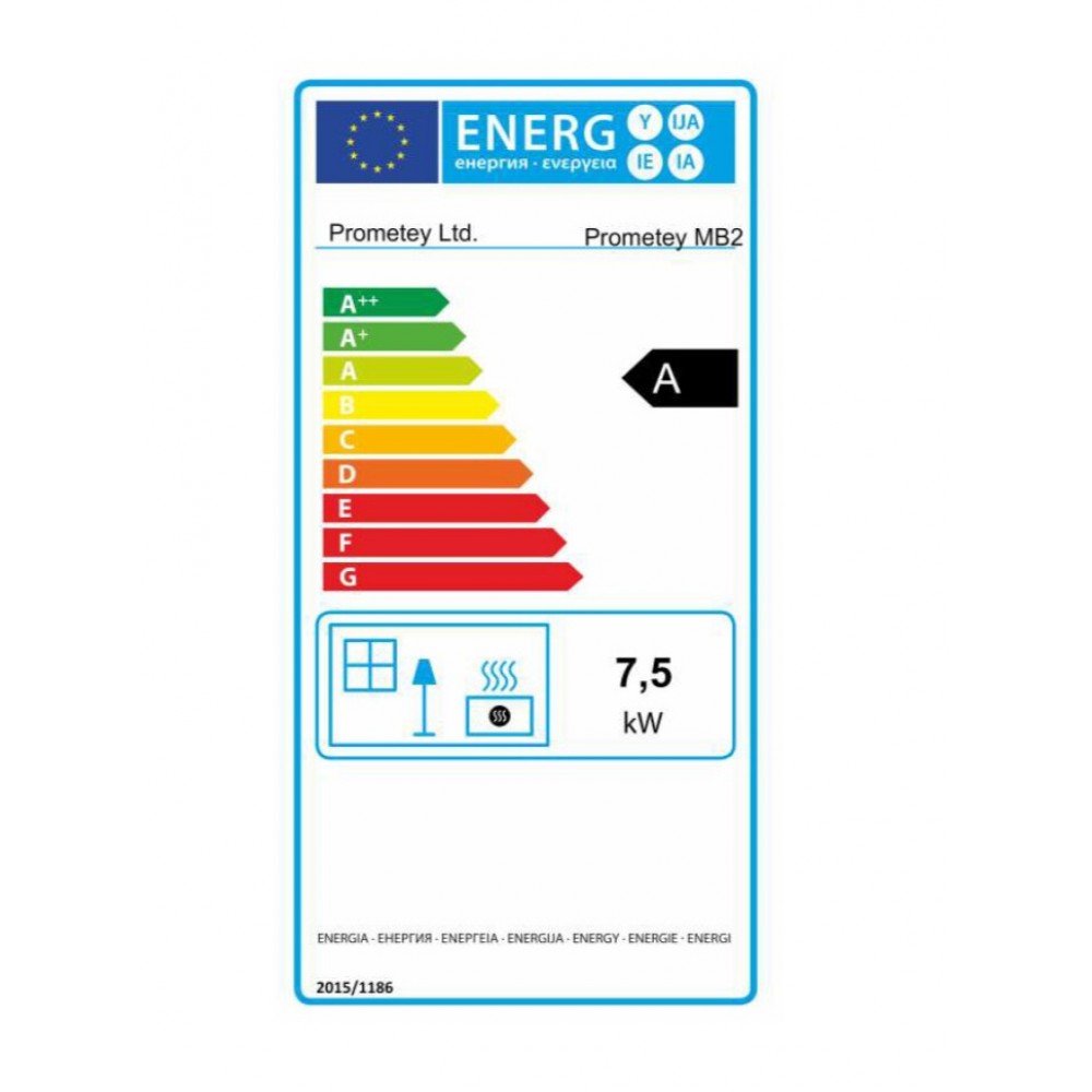 Malkas krāsns Prometey “Metal top 2”, 7.5kW | Malkas krāsnis |  |