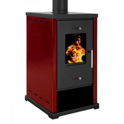 Malkas krāsns Prometey EKO Mini Bordo, 6.4 kW - Malkas krāsnis