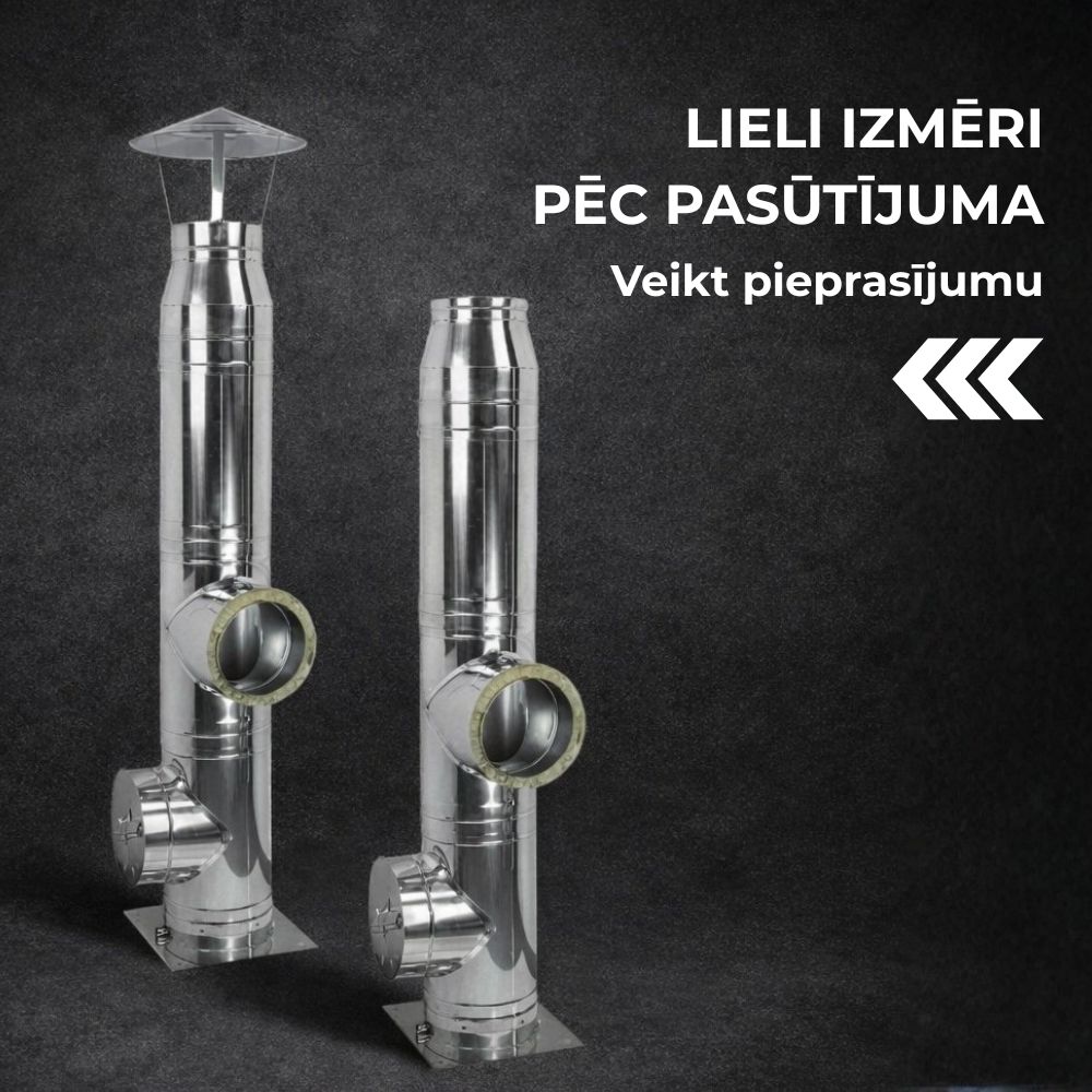 Liela izmēra skursteņu dūmvadi pēc individuāla pasūtījuma | Skurstenis granulu | Skursteņi |