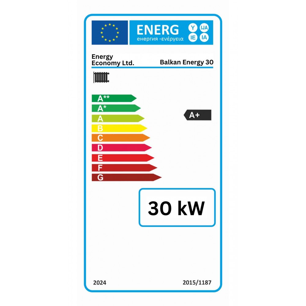 Malkas apkures katls Balkan Energy 30, 30kW | Malkas apkures katli |  |