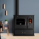 Malkas plīts Prometey Perfect Eco ar kreiso dūmvadu, 7kW |  |  |