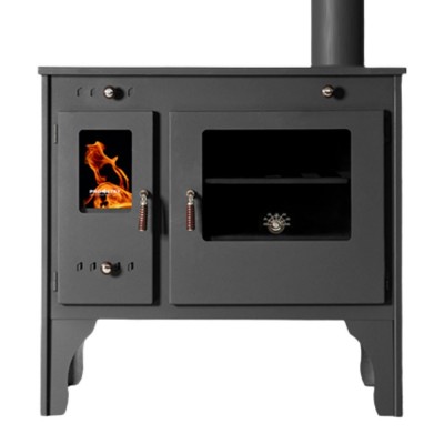 Malkas plīts Prometey Retro Eco, 7kW - Malkas krāsnis