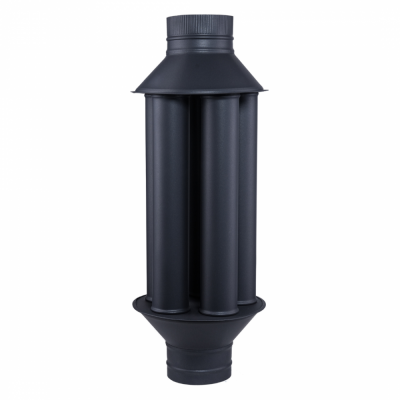 Skursteņa siltummainis Vulkan, Inox, diametrs 150 mm, 5 caurules - Skursteņu siltummaiņi
