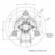 Dūmu nosūces ventilators TRIAL CAF15Y-120S granulu krāsnīm Caminetti Montegrappa | Ventilatori un pūtēji granulu krāsnīm | Granulu krāsns rezerves daļas |