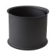 Dubultā dūmvada rozete PARKANEX, tērauds, melns, 115mm, Ø150, Biezums 2mm | Dūmvadu caurules | Skursteņi |
