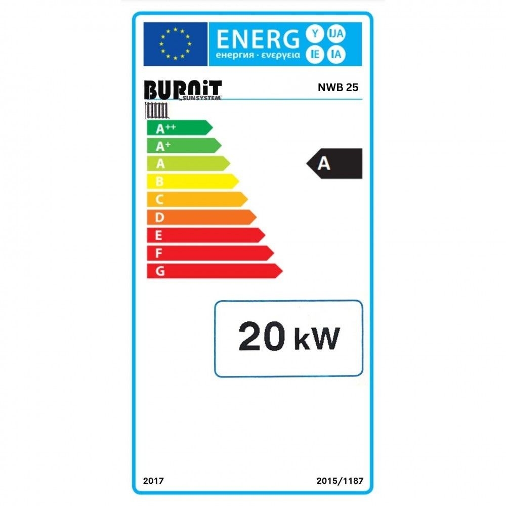 Malkas apkures katls BURNiT NWB 25, 20kW | Malkas apkures katli |  |