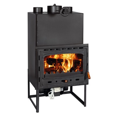 Wood Burning Fireplace Prity C2F, 21kW - Preču salīdzināšana