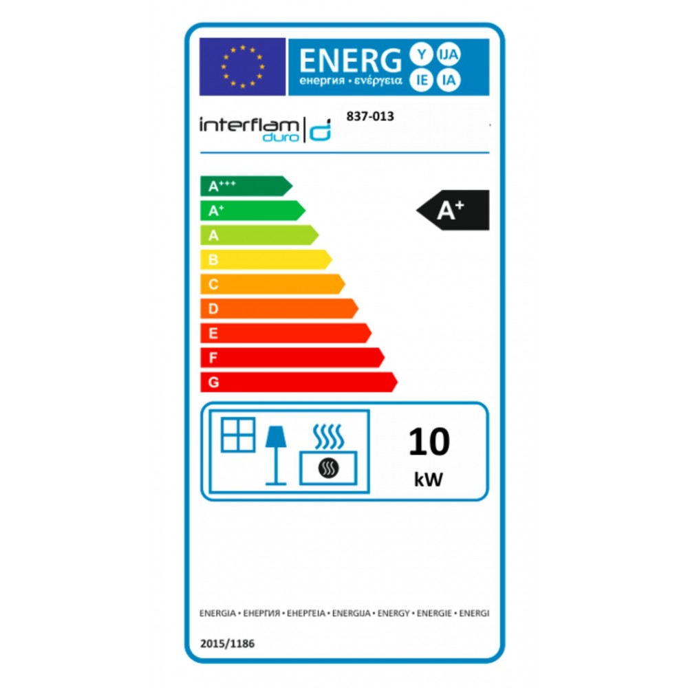 Kamīna kurtuve UNIFLAM 600 DURO S ar gaisa padevi, 10 kW | Kamīnu kurtuves | Kamīni |