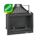 Kamīna kurtuve UNIFLAM 700 LUX ECO ar aizbīdni un gaisa padevi, 12 kW | Čuguna kamīni | Kamīni |