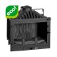 Kamīna kurtuve UNIFLAM 700 STANDARD ECO ar aizbīdni un gaisa padevi, 10 kW | Čuguna kamīni | Kamīni |