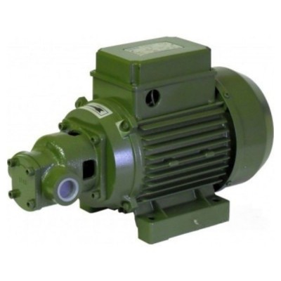 Vienfāzes zobratu sūknis eļļām SAER CFP, 3/4", jauda 0.37 kW, plūsmas ātrums 0.6 m³/h, pacelšanas augstums 97 m - Centrālā apkure