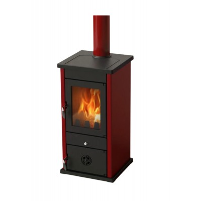 Malkas krāsns ar centrālapkuri MBS Thermo Vesta, Sarkans, 11.2 kW - Preču salīdzināšana
