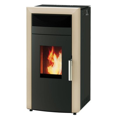 Granulu kamīns ar centrālo apkuri Alfa Plam Commo 15, 15 kW - Granulu katli