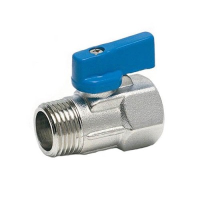 Mini lodveida vārsts F/M, izmērs 1/2" - Centrālā apkure