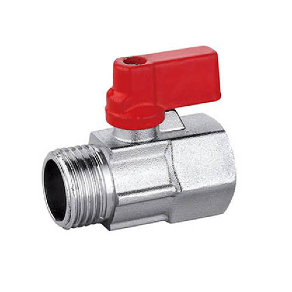 Mini lodveida vārsts F/M, izmērs 1/2" | Santehnika |  |