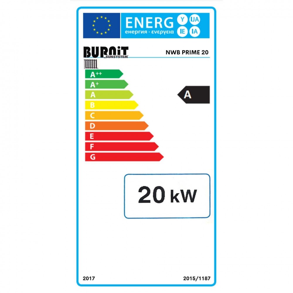 Malkas apkures katls BURNiT NWB PRIME 20, 20kW | Malkas apkures katli | Malka |