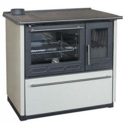 Malkas plīts Plamen 850 Glas N, 8kW - Malkas krāsnis