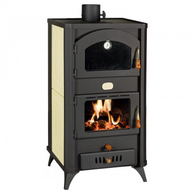 Malkas krāsns ar centrālapkuri ar cepeškrāsni Prity FG W18 R, 23.4kW - Malkas krāsnis