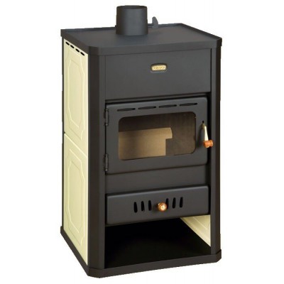 Malkas krāsns ar centrālapkuri Prity S1 W10, 13.3kW - Malkas krāsnis