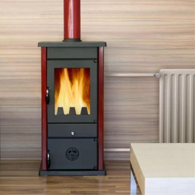 Malkas krāsns ar centrālapkuri MBS Thermo Vesta, Sarkans, 11.2 kW - Preču salīdzināšana
