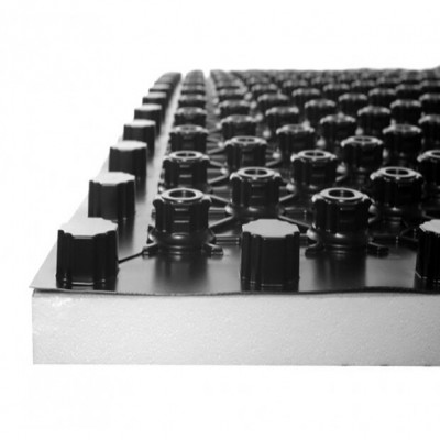 Insulation for underfloor heating HIPS600 EPS150 TECHNIC 23+22, 1,12m² - Centrālā apkure