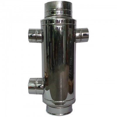 Skursteņa siltummainis, nerūsējošais tērauds AISI 430, diametrs 150 mm-250 mm - Skursteņu siltummaiņi