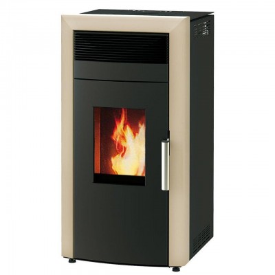 Granulu kamīns ar centrālo apkuri Alfa Plam Commo 12, 12 kW - Granulu katli