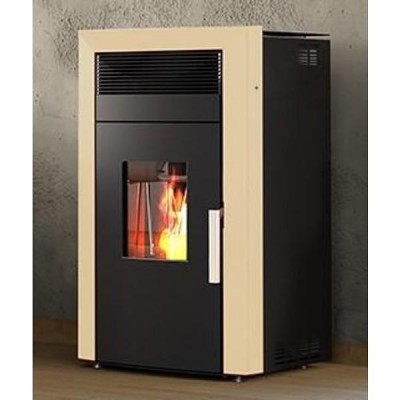 Granulu kamīns ar centrālo apkuri Alfa Plam Commo 12, 12 kW - Granulu katli