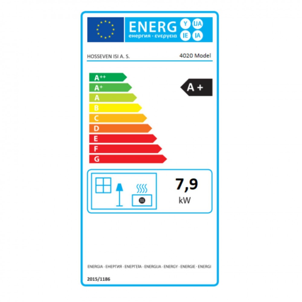 Malkas plīts Balkan Energy 4020 Bordo, ar čuguna augša, 7.9kW | Malkas plītis |  |