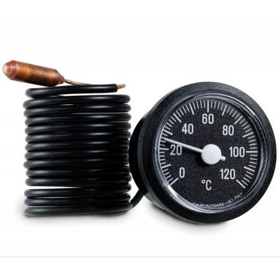 Capillary thermometer Cewal, Plastic case DN50 - Centrālā apkure