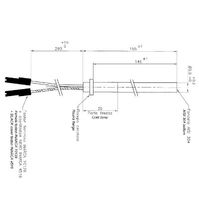 Aizdedze granulu krāsnīm Ecoforest un citām, kopējais garums 155mm, 250W - Preču salīdzināšana