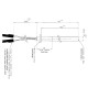 Aizdedze granulu krāsnīm Ecoforest un citām, kopējais garums 155mm, 250W | Aizdedzes granulu krāsnīm | Granulu krāsns rezerves daļas |