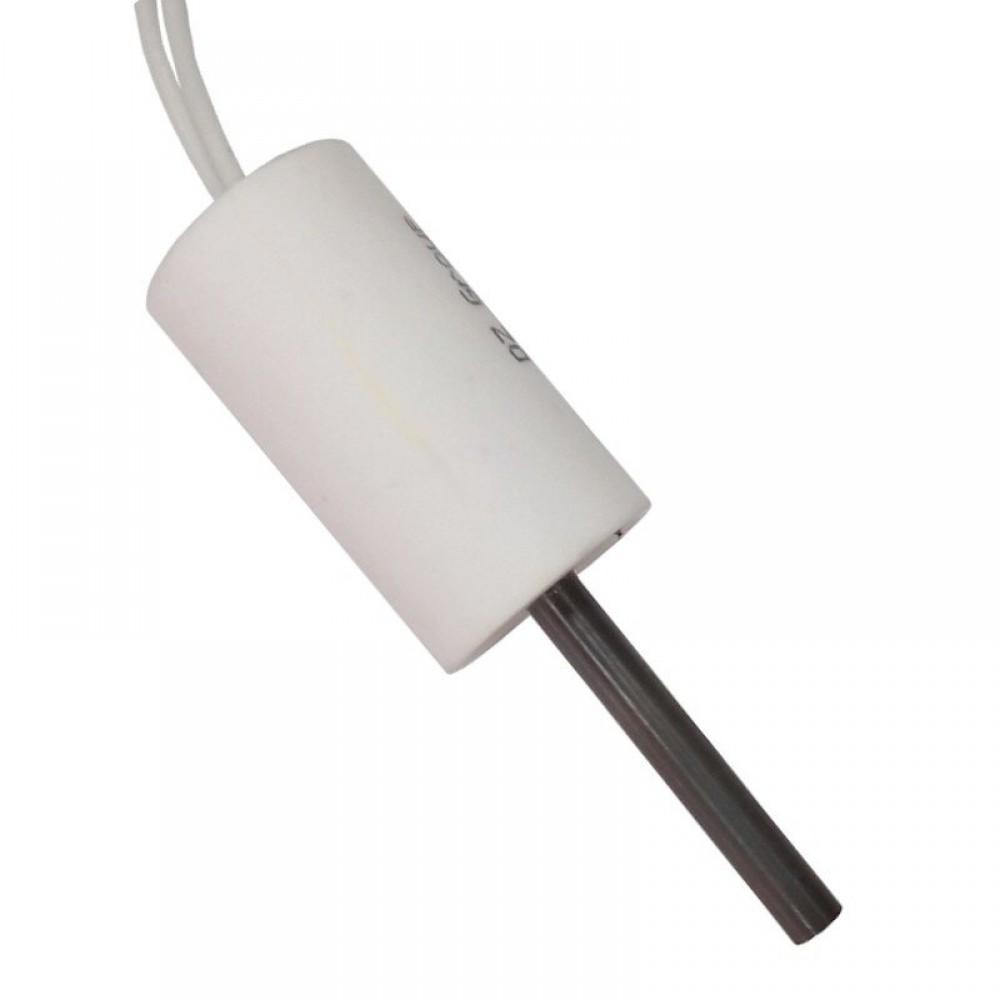 Zemsprieguma aizdedze granulu krāsnīm, kopējais garums 66mm, 90 - 100W līdz 24 voltu maiņstrāva | Aizdedzes granulu krāsnīm | Granulu krāsns rezerves daļas |