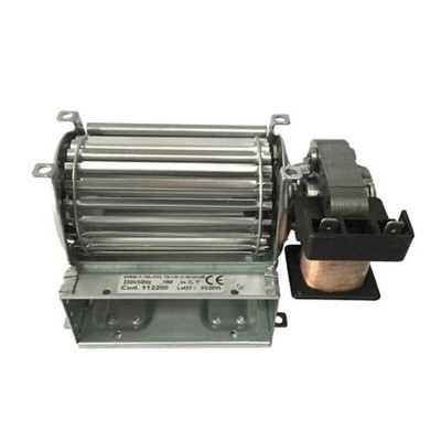 Tangenciālais ventilators granulu kamīniem Ecoforest, Edilkamin un citi, ar Ø60 mm, plūsma 70 m³/h - Ventilatori un pūtēji granulu krāsnīm