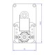 Zobratu motors Mellor FB1263, 3,3 RPM granulu krāsnīm Cadel, MCZ, Red un citiem | Zobratu motori Zobratu motors Mellor FB1263, 3,3 RPM granulu krāsnīm Cadel, MCZ, Red un citiem | Zobratu motori | Granulu krāsns daļas |