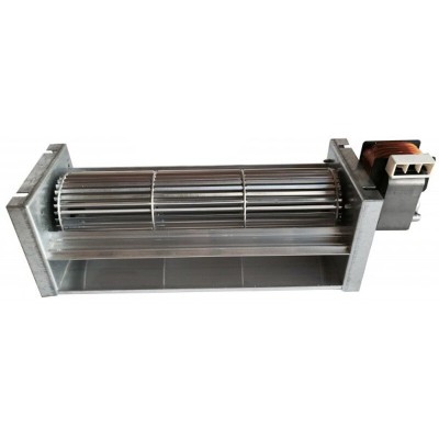 Tangenciālais ventilators granulu kamīniem Eva Calor, Sideros un citi, ar Ø80 mm, plūsma 250 m³/h - Ventilatori un pūtēji granulu krāsnīm
