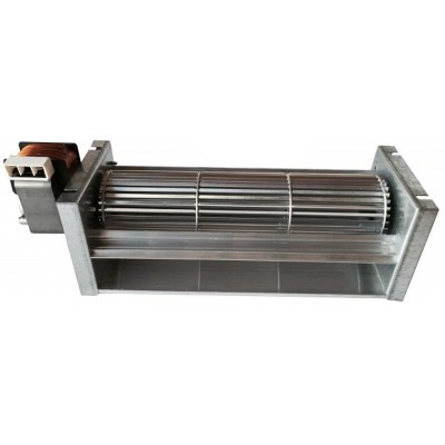 Tangenciālais ventilators granulu kamīniem Prisma un citi, ar Ø80 mm, plūsma 250 m³/h - Granulu krāsns rezerves daļas