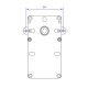 Dobvārpstas zobratu motors Mellor KB1008 5RPM granulu krāsnīm Cadel, Deville, Eurofiamma, Eurostek, Italiana Camini, Karmek One, Zibro, Puros, Qlima, Italflame, Bestfire, TMC, MG un citiem | Zobratu motori | Granulu krāsns daļas |