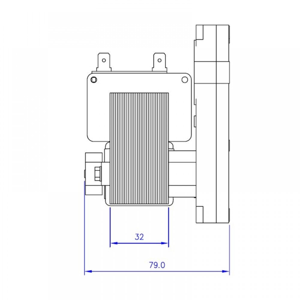 Dobvārpstas zobratu motors Mellor KB1008 5RPM granulu krāsnīm Cadel, Deville, Eurofiamma, Eurostek, Italiana Camini, Karmek One, Zibro, Puros, Qlima, Italflame, Bestfire, TMC, MG un citiem | Zobratu motori | Granulu krāsns daļas |