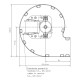 Centrbēdzes ventilators EBM granulu krāsnīm, plūsma 95 m³/h | Ventilatori un pūtēji | Granulu krāsns daļas |