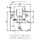 Tangenciālais ventilators ar Fergas granulu krāsnīm Ø80 mm, plūsma 251-302 m³/h | Ventilatori un pūtēji | Granulu krāsns daļas |