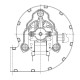 Centrbēdzes ventilators EBM granulu krāsnīm Ecoteck, Edilkamin, Ravelli un citām, plūsma 140 m³/h | Ventilatori un pūtēji | Granulu krāsns daļas |
