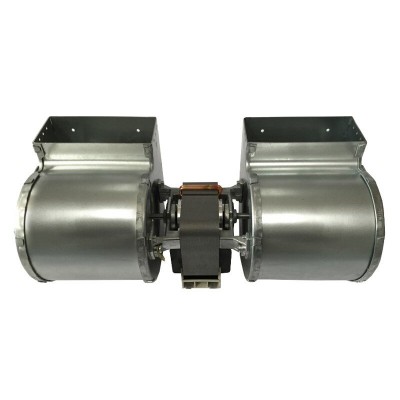 Centrbēdzes ventilators Fergas granulu krāsnīm Ecoforest, Ecoteck, Edilkamin, Italiana Camini, Prisma, Ravelli, Sicalor un citiem, plūsma 440 m³/h - Ventilatori un pūtēji granulu krāsnīm