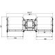 Centrbēdzes ventilators Fergas granulu krāsnīm Ecoforest, Ecoteck, Edilkamin, Italiana Camini, Prisma, Ravelli, Sicalor un citiem, plūsma 440 m³/h | Ventilatori un pūtēji | Granulu krāsns daļas |