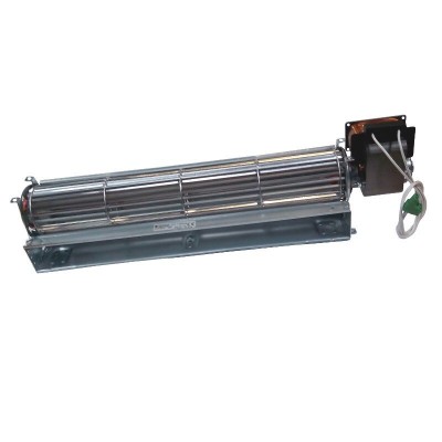 Tangenciālais ventilators Fergas granulu krāsnīm Superior un citām, ar Ø60 mm, plūsma 290 m³/h - Granulu krāsns rezerves daļas