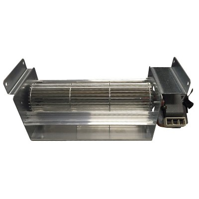 Tangenciālais ventilators Fergas granulu krāsnīm Edilkamin un citām ar Ø80 mm, plūsma 337 m³/h - Granulu krāsns rezerves daļas