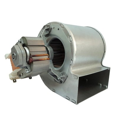 Centrbēdzes ventilators EBM granulu kamīniem Anselmo Cola, Cadel, Edilkamin, MCZ, La Nordica, Caminetti Montegrappa, Palazzetti, Sicalor un citi, plūsma 210 m³/h - Granulu krāsns rezerves daļas